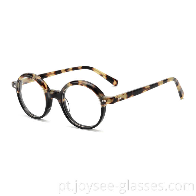 Vintage Round Quality Acetate Glasses 5